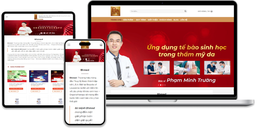 IDM – BHMed website responsive