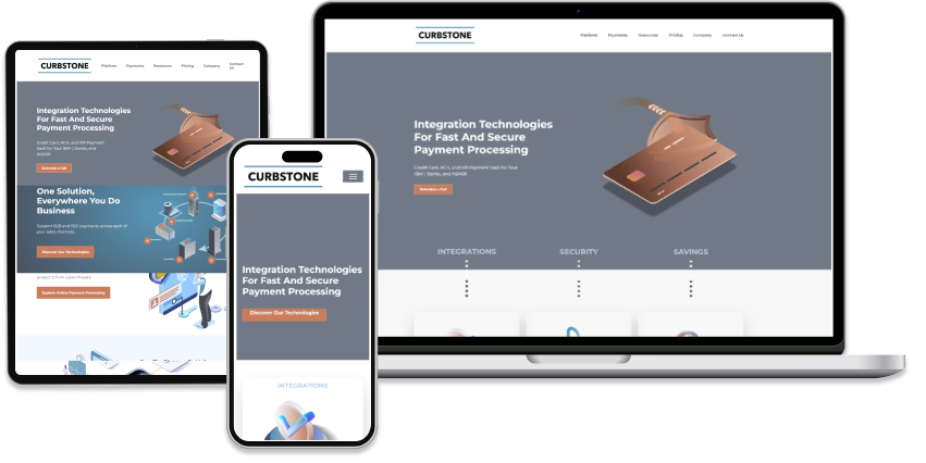 Responsive Curbstone website